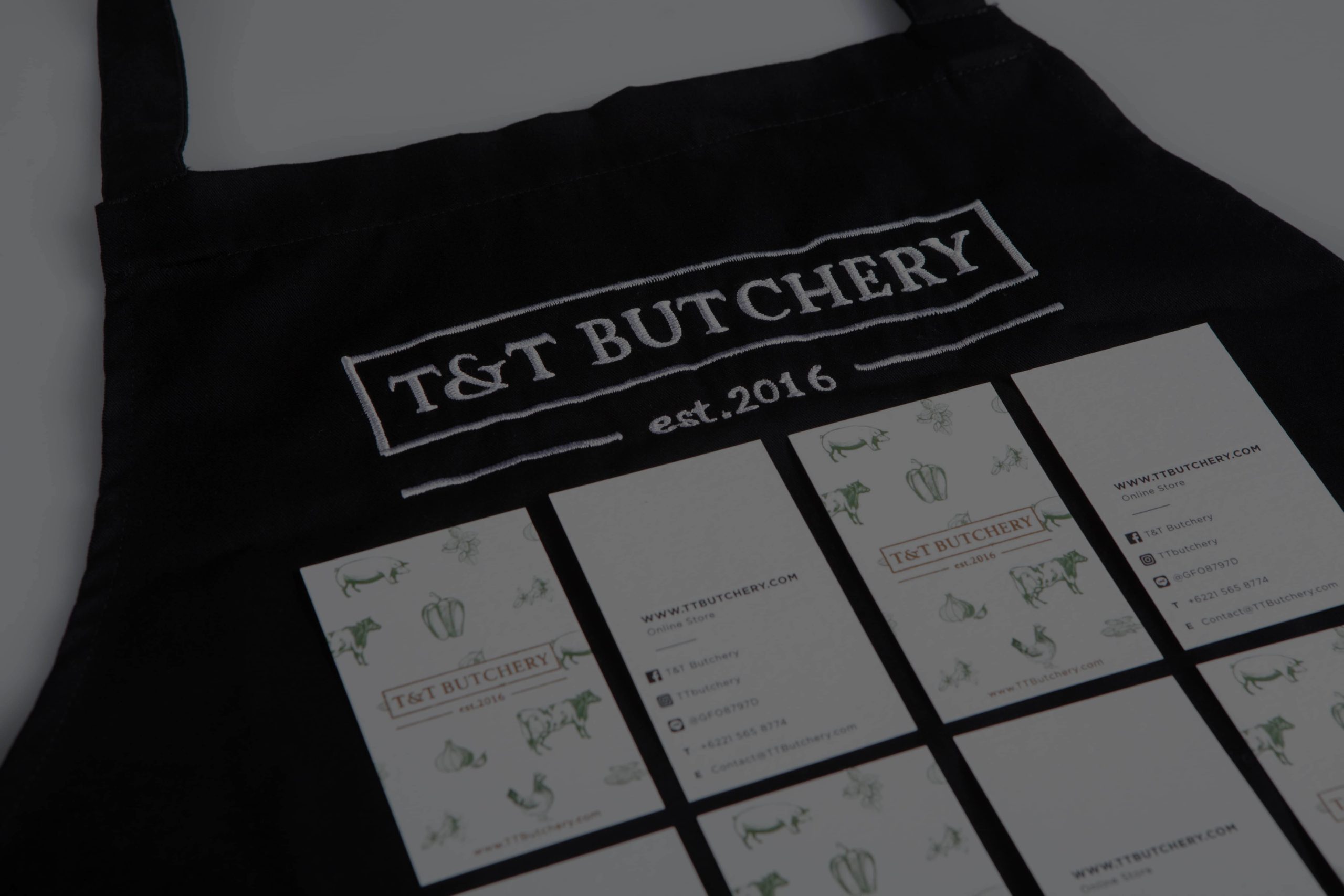 Classic frozen food branding for T&T Butchery with hand-drawn sketch by ideagram 5 copy
